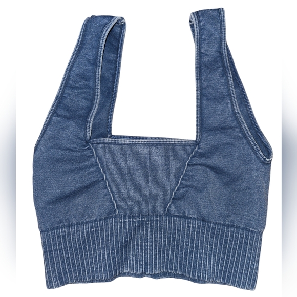 FP Movement by Free People Other - FP Movement by Free People Good Karma Square-Neck Bra in deepest navy
